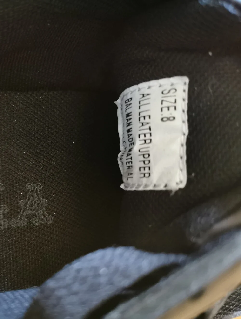 Black sneakers US size 10